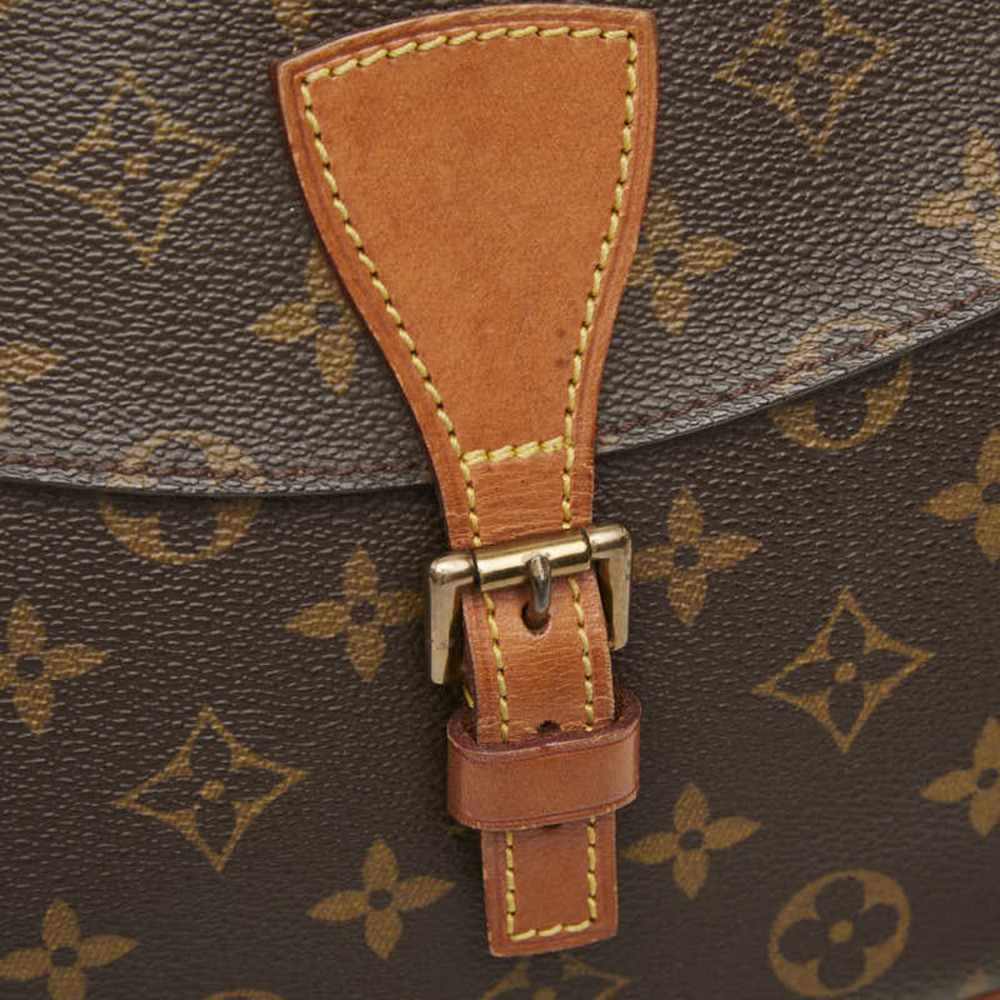 Louis Vuitton Monogram Jeune Fille MM Shoulder Bag M51226 Brown Leather Women... - Picture 8 of 14